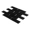 Andova Tiles SAMPLE-Daazen Borealis 2 in. x 6 in. Glass Mosaic Wall Tile SAM-ANDDAA969 - alternate 2